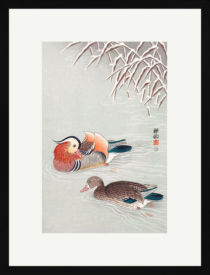 Mandarin Ördekleri - Ohara Koson