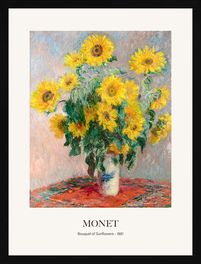 Ayçiçeği Buketi - Claude Monet