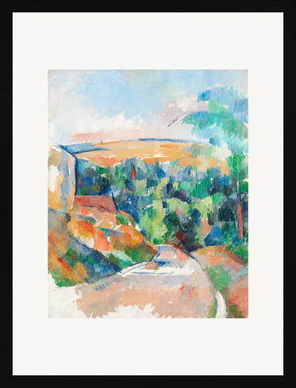 Yoldaki Viraj - Paul Cézanne