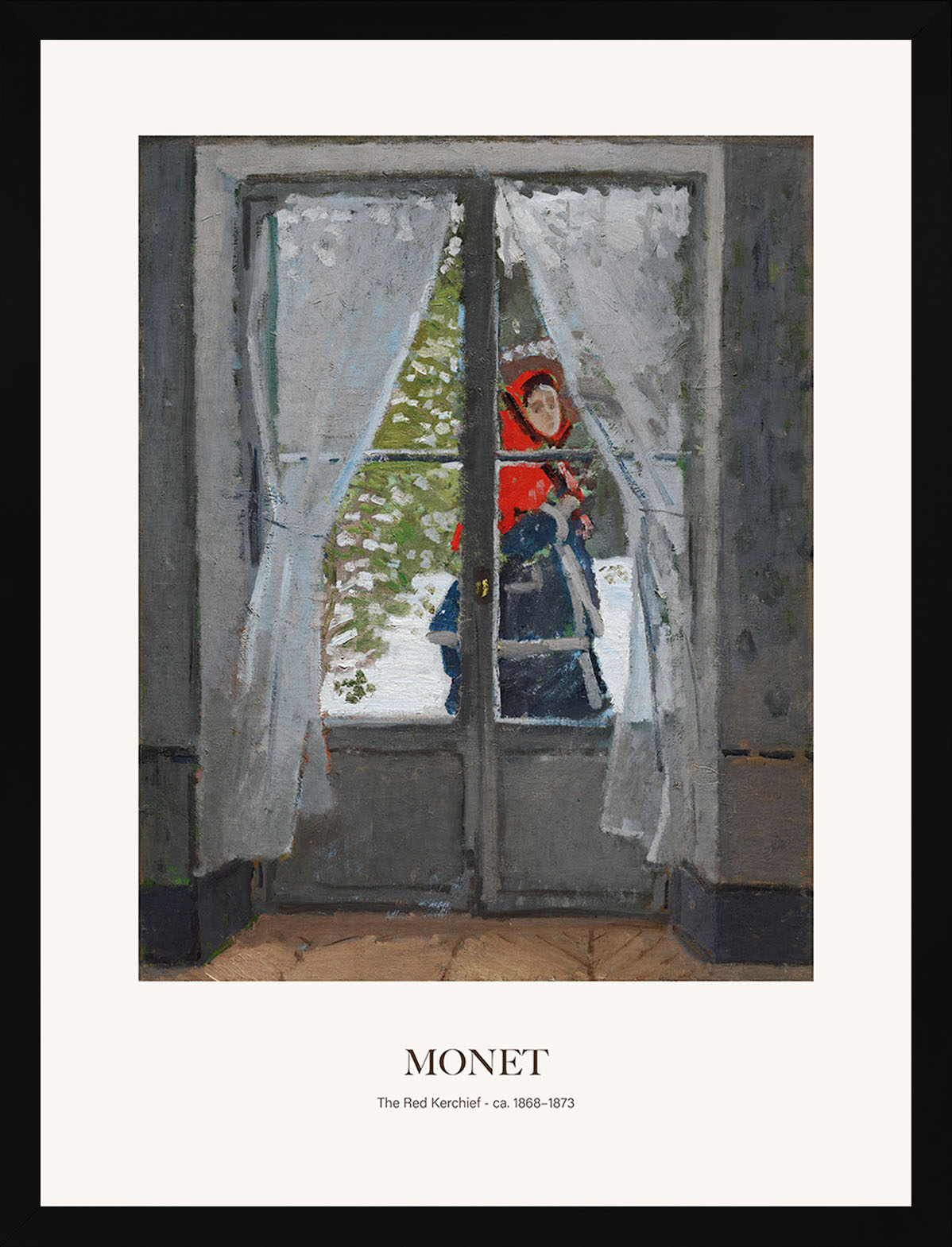 Kırmızı Fular - Claude Monet