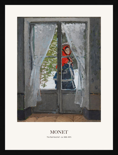 Kırmızı Fular - Claude Monet