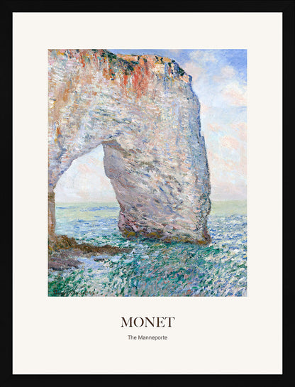 Etretat Yakınında Manneporte - Claude Monet