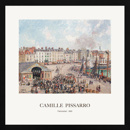 Balık Pazarı - Camille Pissarro