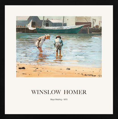 Çocuklar Suda Oynuyor - Winslow Homer