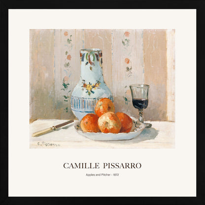 Elmalar ve Sürahi - Camille Pissarro