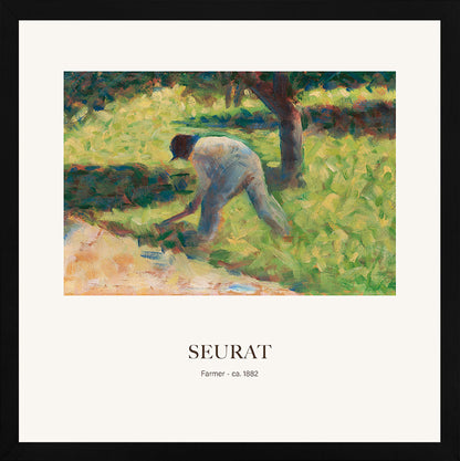 Çapalı Köylü - Georges Seurat