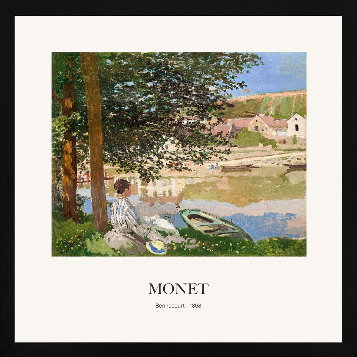 Bennecourt - Claude Monet