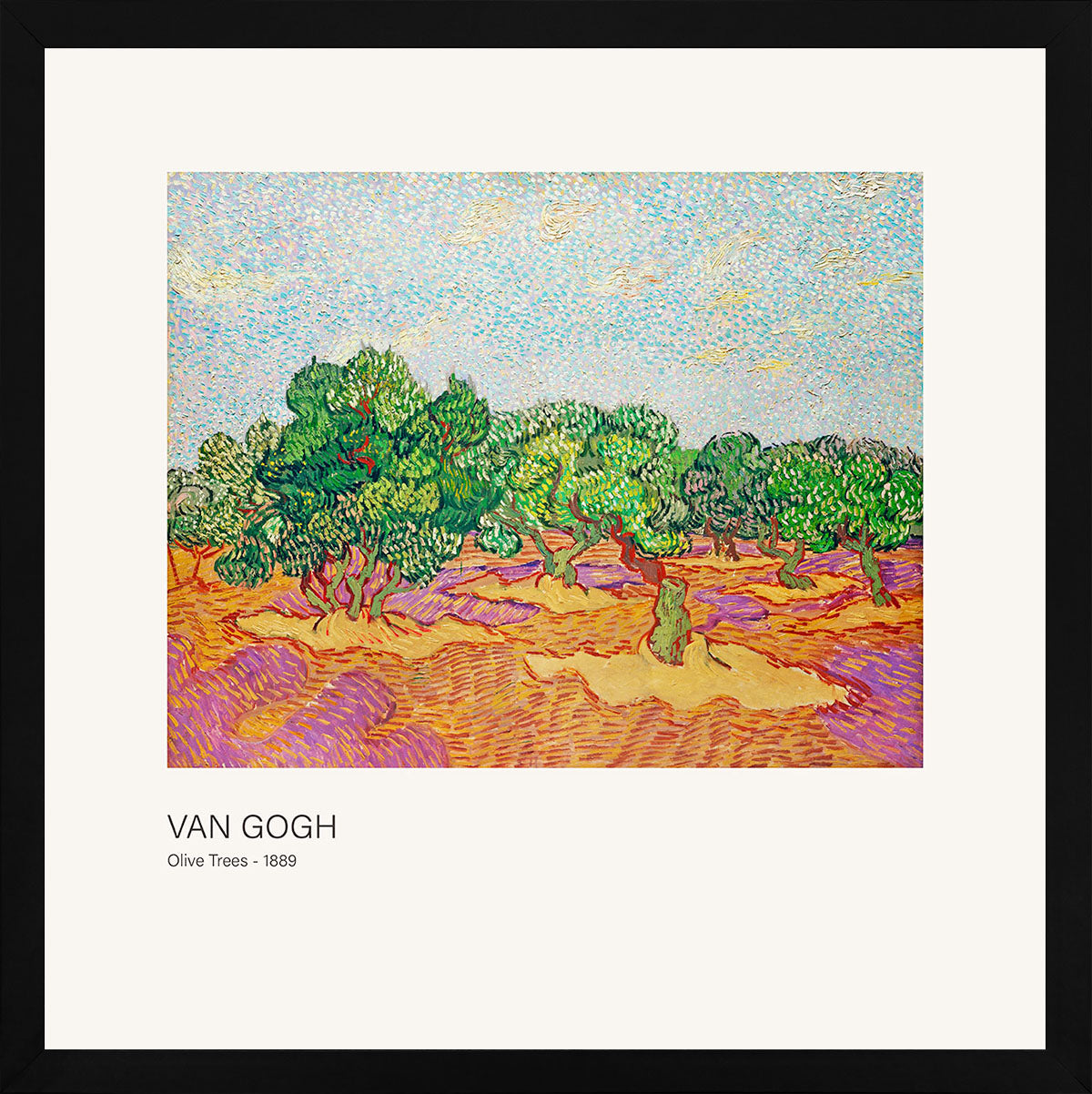 Zeytin Ağaçları - Vincent van Gogh