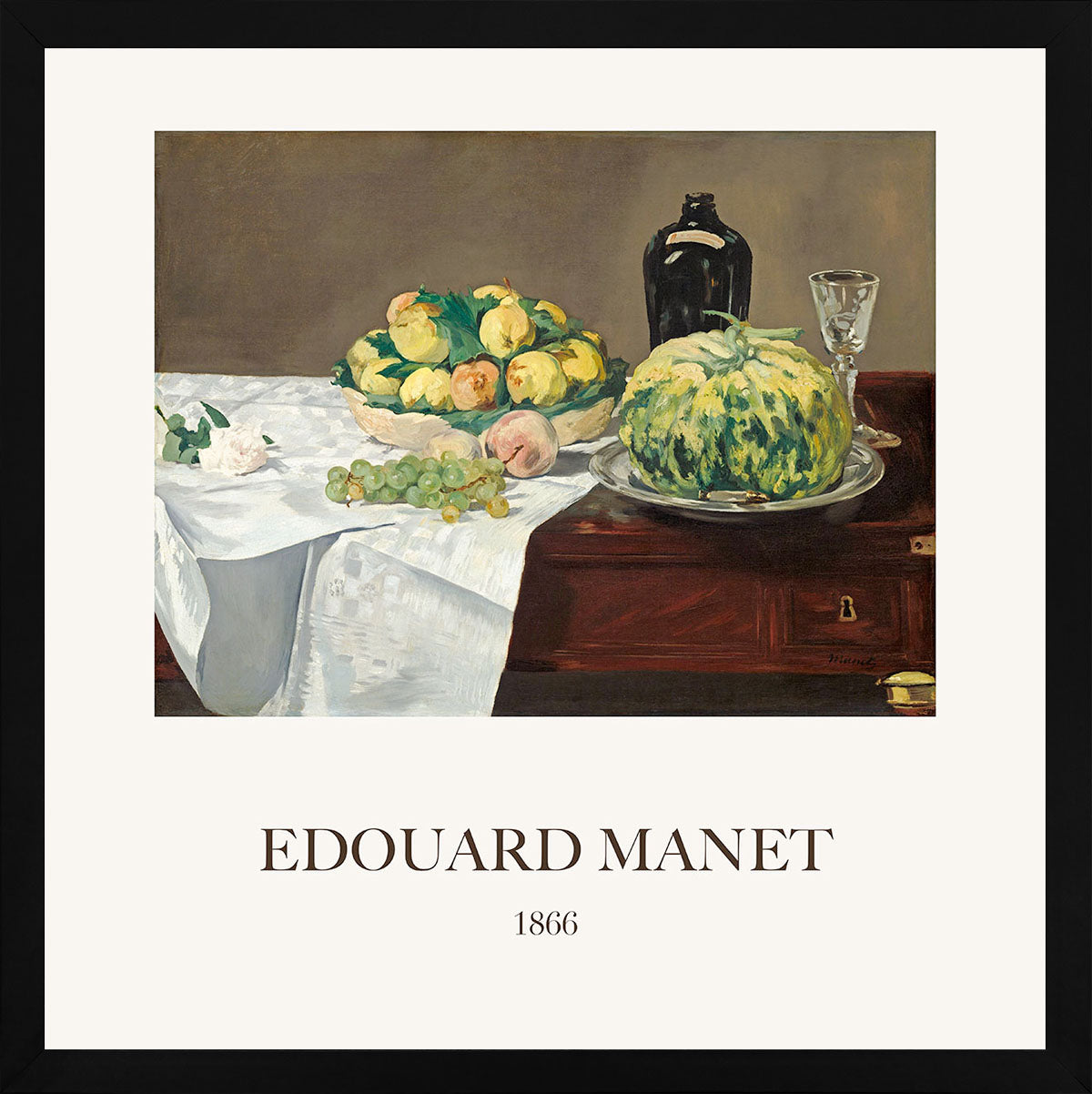 Kavun ve Şeftali - Edouard Manet