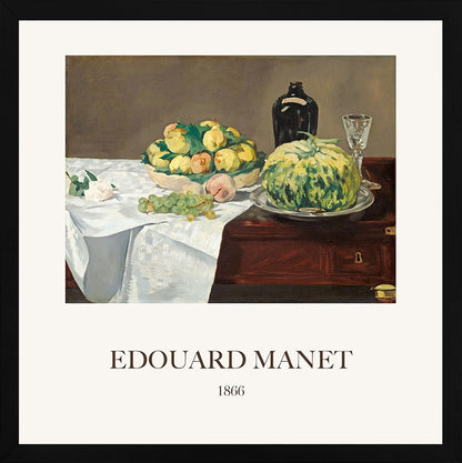 Kavun ve Şeftali - Edouard Manet