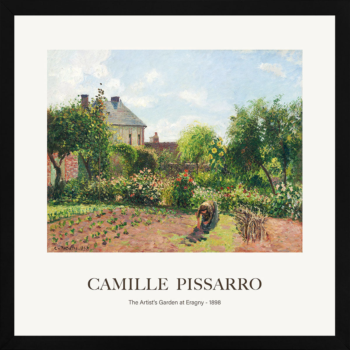 Sanatçının Bahçesi - Camille Pissarro