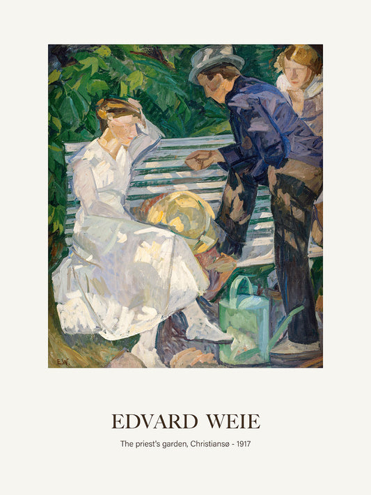 Rahibin Bahçesinde - Edvard Weie