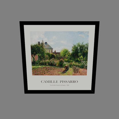 Sanatçının Bahçesi - Camille Pissarro
