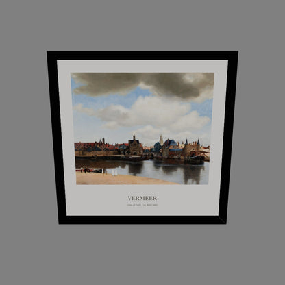 Delft Manzarası - Johannes Vermeer