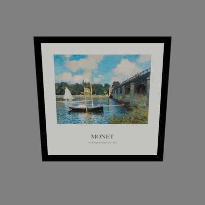 Argenteuil’de Köprü - Claude Monet