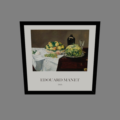 Kavun ve Şeftali - Edouard Manet