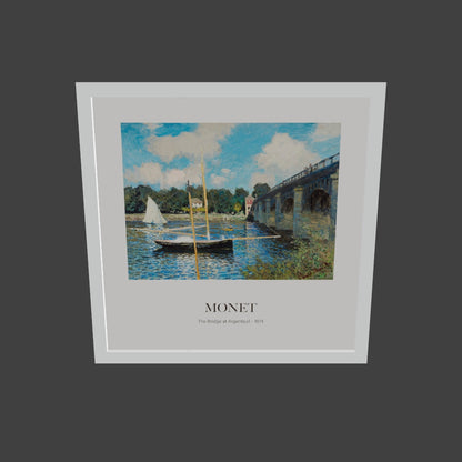 Argenteuil’de Köprü - Claude Monet