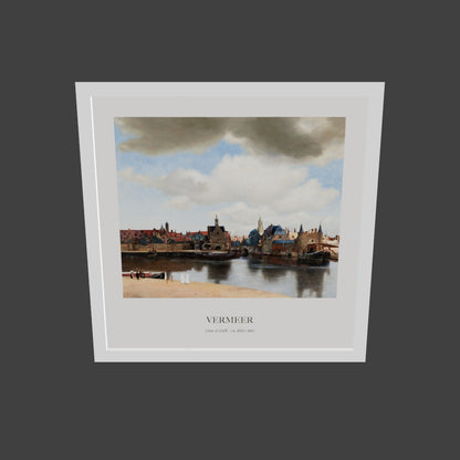 Delft Manzarası - Johannes Vermeer