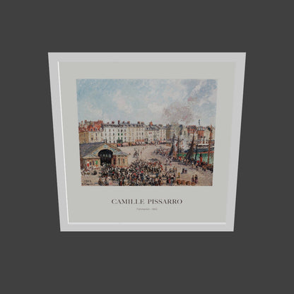 Balık Pazarı - Camille Pissarro