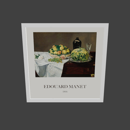 Kavun ve Şeftali - Edouard Manet