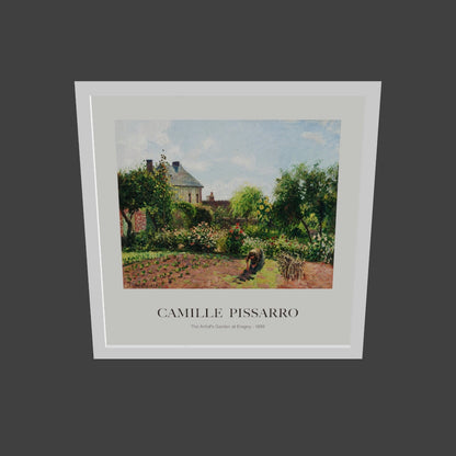 Sanatçının Bahçesi - Camille Pissarro