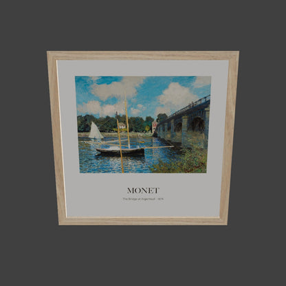 Argenteuil’de Köprü - Claude Monet