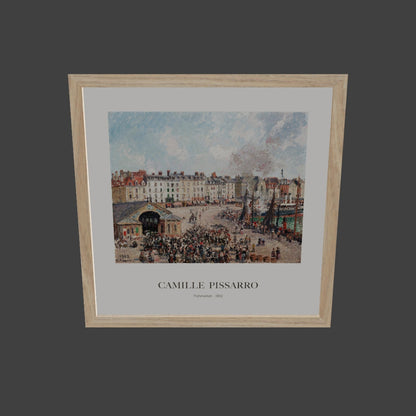 Balık Pazarı - Camille Pissarro