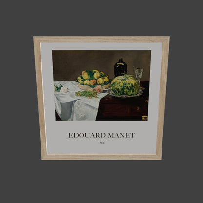 Kavun ve Şeftali - Edouard Manet