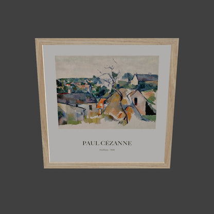 Çatılar - Paul Cézanne