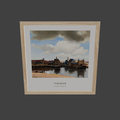 Delft Manzarası - Johannes Vermeer