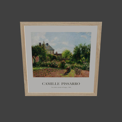 Sanatçının Bahçesi - Camille Pissarro