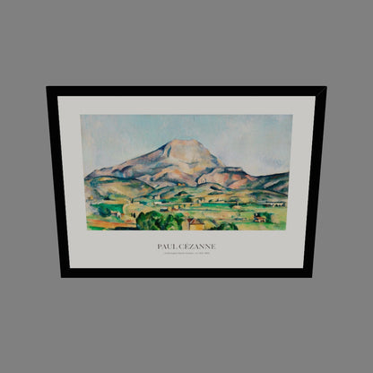 Sainte Victoire Dağı - Paul Cézanne