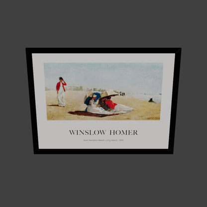 Doğu Hampton Sahili - Winslow Homer