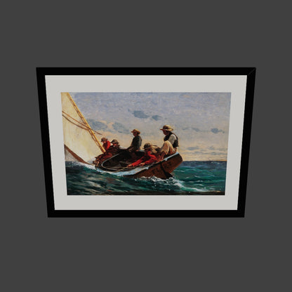 Yelkenli Tekne - Winslow Homer