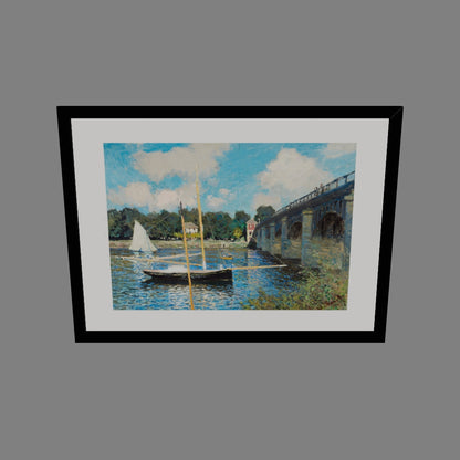Argenteuil’de Köprü - Claude Monet
