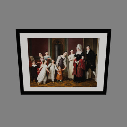 Nathanson Ailesi - Christoffer Wilhelm Eckersberg