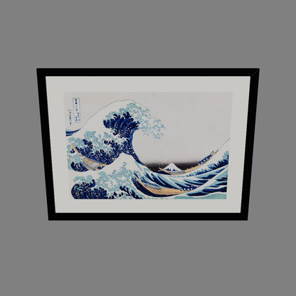 Kanawaga Açıklarında Büyük Dalga - Katsushika Hokusai