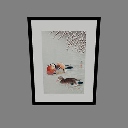 Mandarin Ördekleri - Ohara Koson