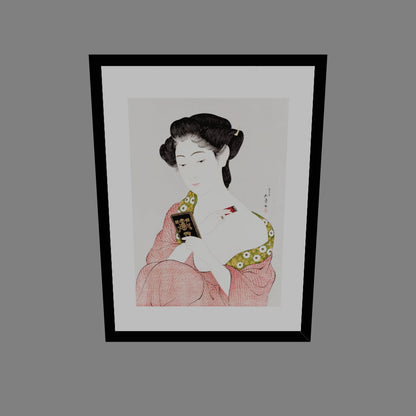 Makyaj Yapan Japon Kadın - Goyo Hashiguchi