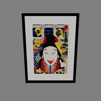 Aktör Portresi - Toyohara Kunichika