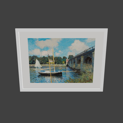 Argenteuil’de Köprü - Claude Monet