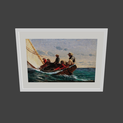 Yelkenli Tekne - Winslow Homer