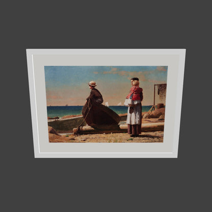 Babamı Beklerken - Winslow Homer