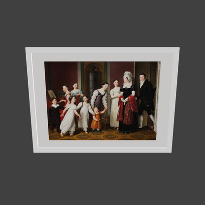 Nathanson Ailesi - Christoffer Wilhelm Eckersberg