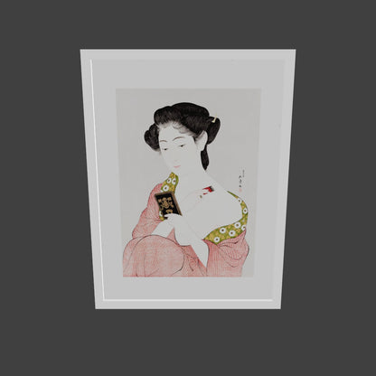 Makyaj Yapan Japon Kadın - Goyo Hashiguchi