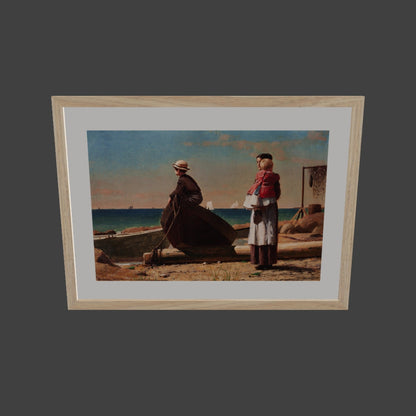 Babamı Beklerken - Winslow Homer
