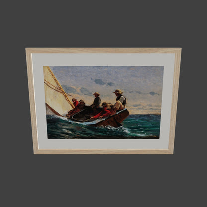 Yelkenli Tekne - Winslow Homer