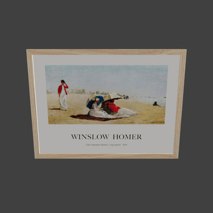 Doğu Hampton Sahili - Winslow Homer