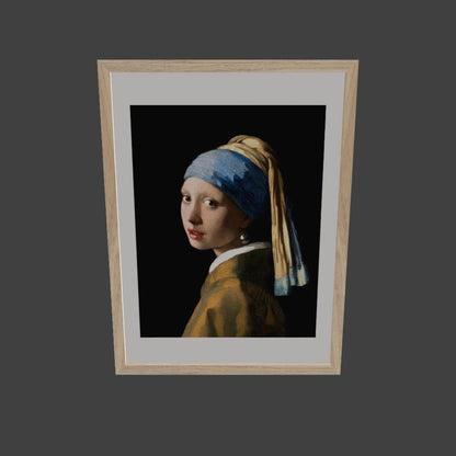 İnci Küpeli Kız - Johannes Vermeer