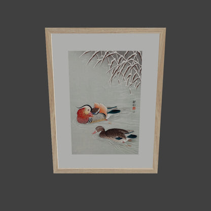 Mandarin Ördekleri - Ohara Koson